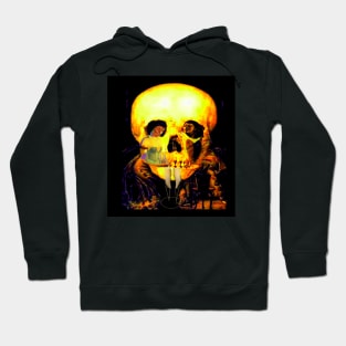 Vampire Style Skull optical illusion by Salvador Dali - Now step away from the computer Hoodie